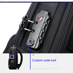 Bopai 61-02511 Business Travel Breathable Waterproof Anti-theft Man Backpack, Size: 30x15x44cm, 61-02511
