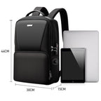Bopai 61-02511 Business Travel Breathable Waterproof Anti-theft Man Backpack, Size: 30x15x44cm, 61-02511