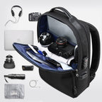 Bopai 61-02511 Business Travel Breathable Waterproof Anti-theft Man Backpack, Size: 30x15x44cm, 61-02511
