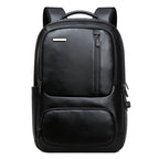 Bopai 851-023911 Top-grain Leather Business Breathable Anti-theft Man Backpack, Size: 28x18x42cm, 851-023911
