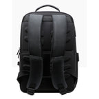 Bopai 851-023911 Top-grain Leather Business Breathable Anti-theft Man Backpack, Size: 28x18x42cm, 851-023911