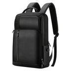 Bopai 851-036611 Large Capacity Top-grain leather Business Breathable Man Backpack, Size: 30x12x43cm, 851-036611