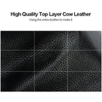 Bopai 851-036611 Large Capacity Top-grain leather Business Breathable Man Backpack, Size: 30x12x43cm, 851-036611