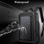 Bopai 751-006551 Large Capacity Business Casual Breathable Laptop Backpack with External USB Interface, Size: 30 x 12 x 44cm, 751-006551