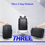 Bopai 751-006551 Large Capacity Business Casual Breathable Laptop Backpack with External USB Interface, Size: 30 x 12 x 44cm, 751-006551