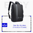 Bopai 751-006561 Large Capacity Business Casual Breathable Laptop Backpack with External USB Interface, Size: 29 x 16 x 44cm, 751-006561
