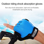 BaseCamp BC-204 Bicycle Half Finger Gloves Lycra Fabric Cycling Gloves, Size: S, Size: S