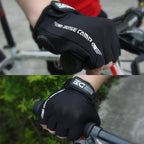 BaseCamp BC-204 Bicycle Half Finger Gloves Lycra Fabric Cycling Gloves, Size: XL, Size: XL