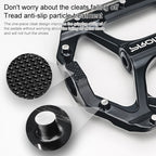 PROMEND PD-M28E 1 Pair Bicycle Aluminum Alloy DU Bearings Pedals with LED, PD-M28E