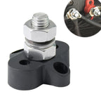 Single Heavy-Duty Terminal Studs Black  M10 Bus Bar for Car / RV / Boat, M10 Black