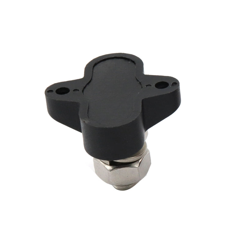 Single Heavy-Duty Terminal Studs Black  M10 Bus Bar for Car / RV / Boat, M10 Black