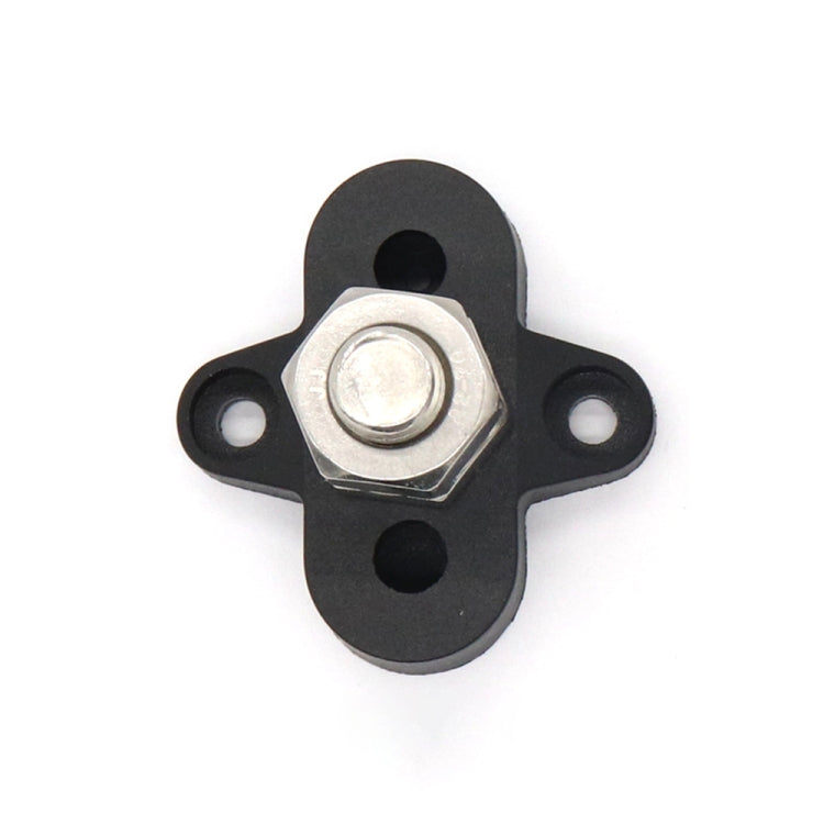 Single Heavy-Duty Terminal Studs Black  M10 Bus Bar for Car / RV / Boat, M10 Black