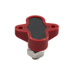 Single Heavy-Duty Terminal Studs Red M10 Bus Bar for Car / RV / Boat, M10 Red