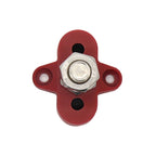 Single Heavy-Duty Terminal Studs Red M10 Bus Bar for Car / RV / Boat, M10 Red
