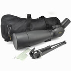 Visionking 20-60x80 Waterproof Spotting Scope Zoom Bak4 Spotting Scope  Monocular Telescope for Birdwatching / Hunting, With Tripod, 20-60x80