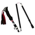 5 Node Portable Foldable Aluminium Alloy Alpenstocks Trekking Poles, Folding Length : 28.5CM, Folding Length : 28.5CM (Black), Folding Length : 28.5CM (Green), Folding Length : 28.5CM (Blue), Folding Length : 28.5CM (Red)