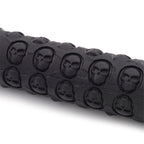 1 Pair AG23 Skull Style Bicycle MTB Bike Lock-on Rubber Handlebar Grips, AG23, Skull Style
