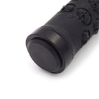 1 Pair AG23 Skull Style Bicycle MTB Bike Lock-on Rubber Handlebar Grips, AG23, Skull Style