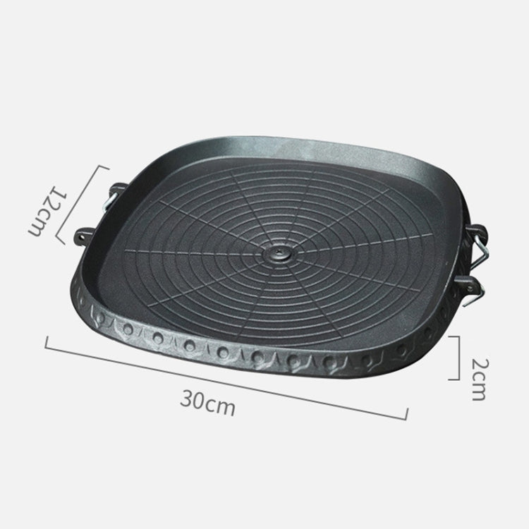 AOTU AT6353 Outdoor Barbecue Square Plate, AOTU AT6353