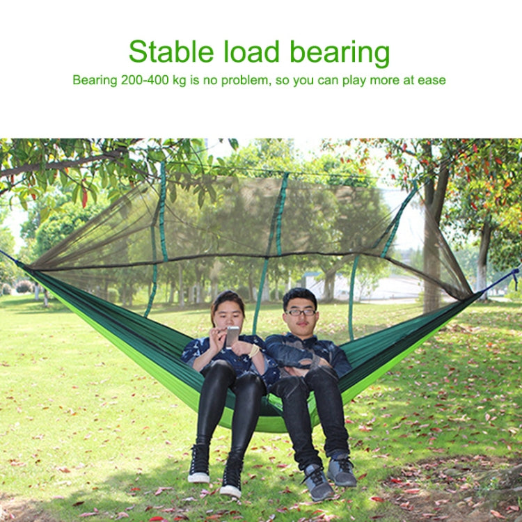 AOTU AT6730 Outdoor Camping Nylon Cloth Mosquito Repellent Hammock, 260x140cm (Red), 260x140cm (Green), 260x140cm (Blue)
