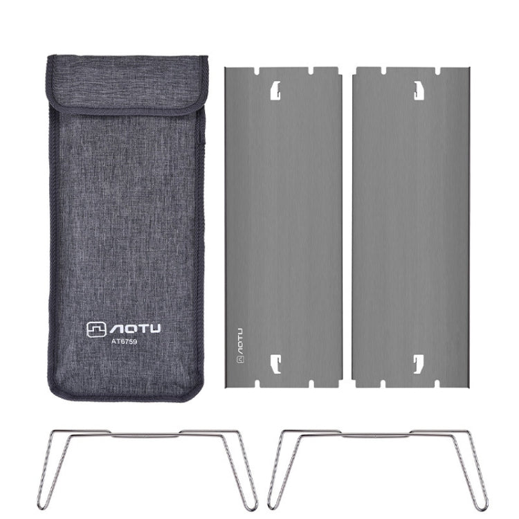 AOTU AT6759 Outdoor Ultra-light Portable Folding Small Table