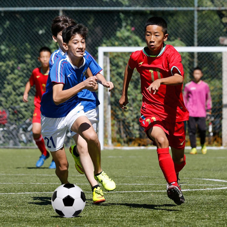 REGAIL No. 4 Explosion-proof Machine-stitched Football for Teenagers Training, No. 4 (Blue), No. 4 (Yellow), No. 4 (Black)