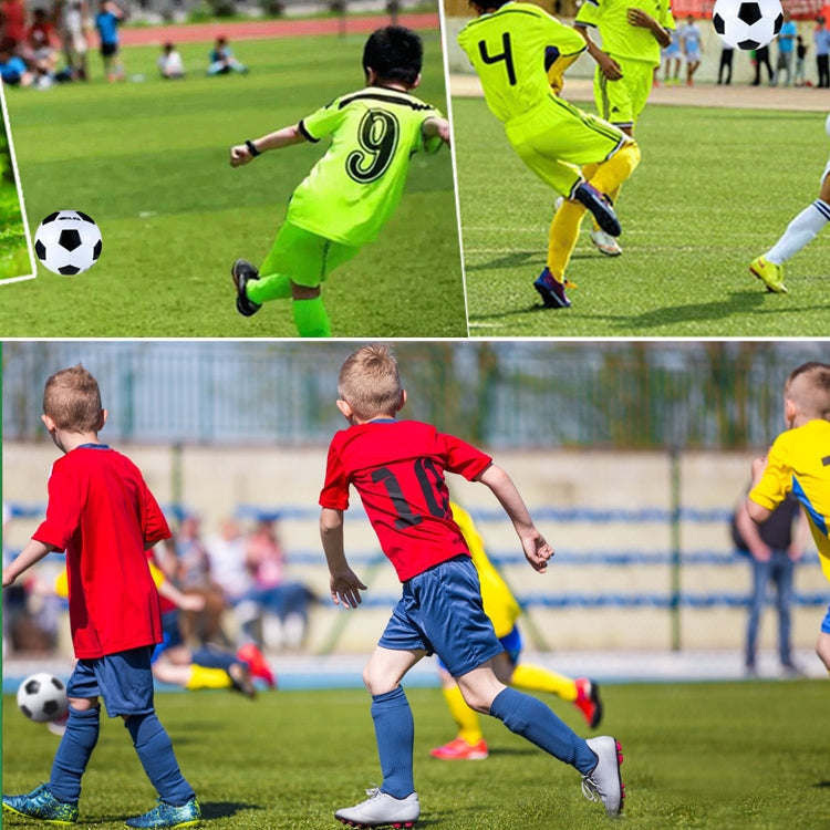 REGAIL No. 4 Explosion-proof Machine-stitched Football for Teenagers Training, No. 4 (Blue), No. 4 (Yellow), No. 4 (Black)