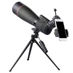 HTK-72 20x-60x High Definition Night Vision Zoom Monocular Telescope for Outdoor Camping Birdwatching with Tripod, 20 x 60
