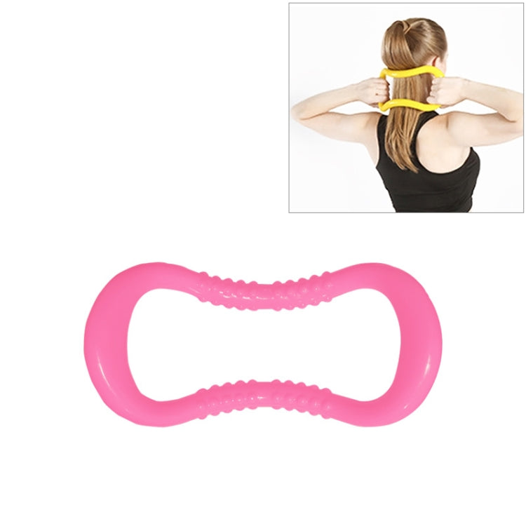 PP Double Massage Point Yoga Circle Fascia Stretching Ring Pilates Resistance Ring, Pink, Green, Grass Green, Light Pink, Purple, Sky Blue, Yellow, Dark Blue