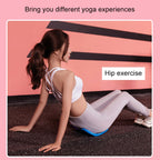 2 PCS PP Double Massage Point Yoga Circle Fascia Stretching Ring Pilates Resistance Ring, Pink, Green, Grass Green, Light Pink, Purple, Sky Blue, Yellow, Dark Blue