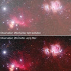 Datyson 5P9973 Telescope UHC Blocking Urban Light Pollution 1.25 inch Light Pollution Blocking Filter, Blocking Filter