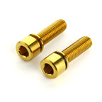 6 PCS Bicycle Accessories Titanium Bottle Cage Screw M5 18mm, 18mm