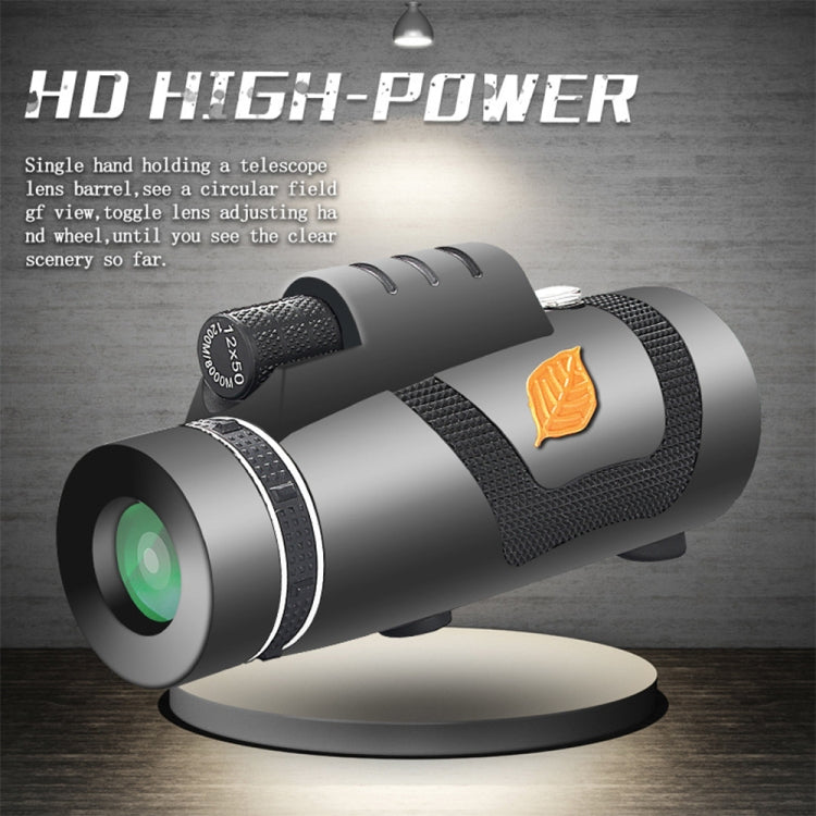 Moge 12x50 Professional HD Monocular Night Vision Telescope, Moge 12x50
