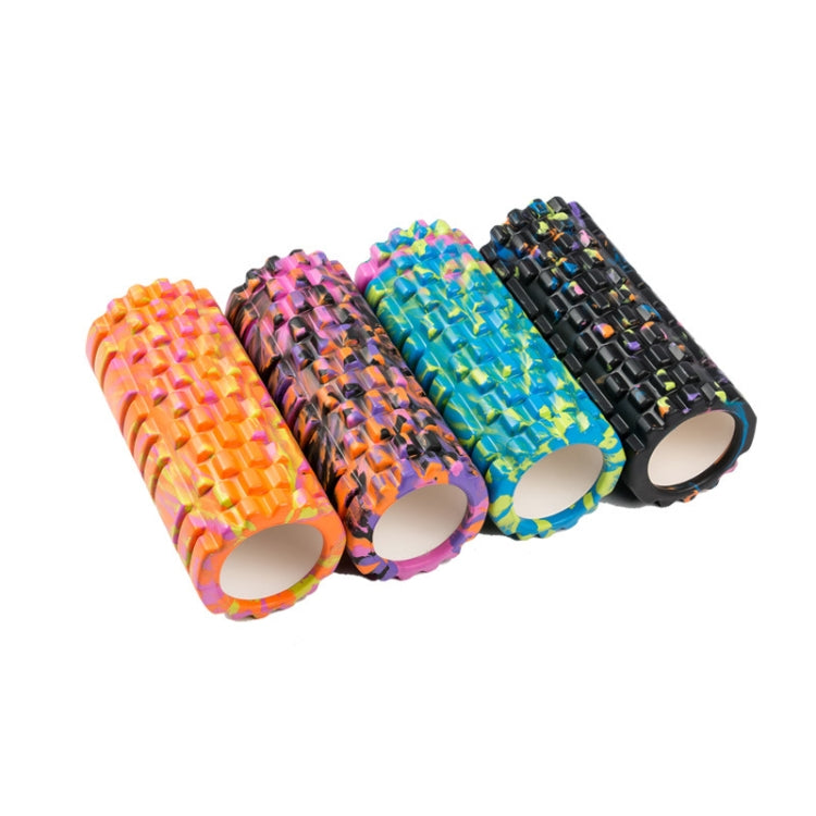 High Density Yoga Pilates Fitness Foam Roller, Random Color Delivery, 33 x 15cm