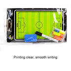 PVC Magnetic Football Coach  Command  Board with Pen and Eraser, PVC