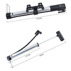 HONOR MP3128 Mini Portable Bicycle Aluminum Alloy Inflatable Cylinder Air Pump, MP3128