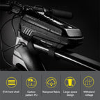 WILD MAN E5 Waterproof Front Bag MTB Large Capacity Bicycle Tube Bag Riding Accessories, E5