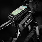 WILD MAN E6S Waterproof Front Bag Touch Screen MTB Bag Large Capacity Bicycle Tube Bag Riding Accessories, E6S