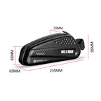 WILD MAN EX Waterproof Front Bag MTB Mobile Phone Sets Bicycle Tube Bag Riding Accessories, EX