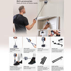 Unitree Pump Portable Home Gym Pump 4.4-44lbs Adjustable Resistance Cable Machine, Pump(Dark Blue), Pump(Blue Orange), Pump(White), Pump(Pink)