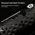 WILD MAN E3 Waterproof MTB Bike Repair Tools Bag Bicycle Tube Bag Riding Accessories, E3 (Black)