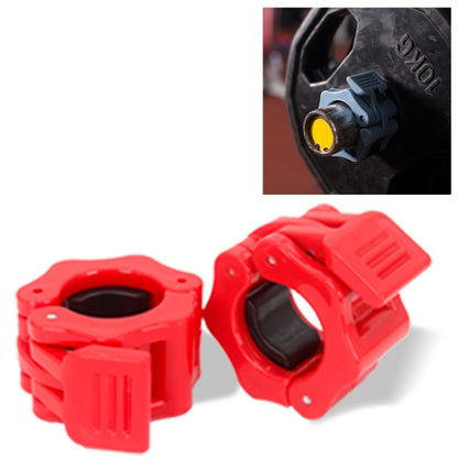 Fast Austrian Bar Chuck Lock Barbell Plastic Buckle, Diameter: 25mm(Black), 25mm