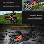 Kukirin G3 Pro 10 inch Tires 2400W 52V 23.4AH Three-speed Folding Electric Offroad Scooter with LED Display, G3 Pro