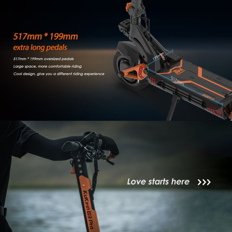 Kukirin G3 Pro 10 inch Tires 2400W 52V 23.4AH Three-speed Folding Electric Offroad Scooter with LED Display, G3 Pro