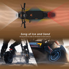 Kukirin G4 Max 12 inch Tires 3200W 60V 35.2AH Three-speed Folding Electric Offroad Scooter with LED Display, G4 Max