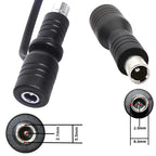 DC 5.5mm x 2.1mm Female to DC 8.0mm x 1.6mm Male Adapter for Xiaomi Electric Bike Scooter Power Adapter, For Xiaomi Electric Bike Scooter