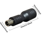 DC 5.5mm x 2.1mm Female to DC 8.0mm x 1.6mm Male Adapter for Xiaomi Electric Bike Scooter Power Adapter, For Xiaomi Electric Bike Scooter