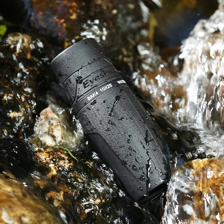 Eyeskey 10X25 Portable Monocular Binoculars Large-field Low-light Night Vision Telescope, 10X25