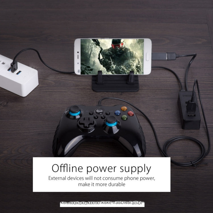 ORICO W5P-U3-30 4-Port USB 3.0 Desktop HUB with 30cm Micro USB Cable Power Supply, W5P-U3-30 Black, W5P-U3-30 White