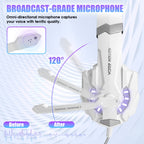 KOTION EACH G9000 3.5mm Game Gaming Headphone Headset Earphone Headband with Microphone LED Light for Laptop / Tablet / Mobile Phones,Cable Length: About 2.2m, G9000